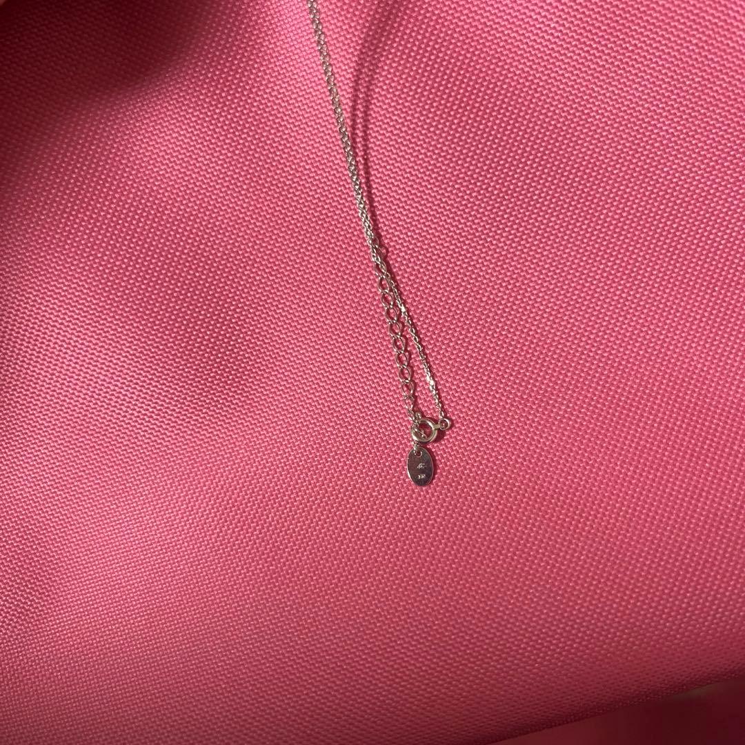 4°C ネックレス　ハート　10k