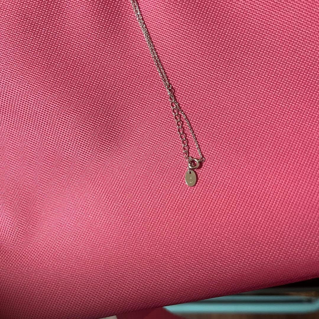 4°C ネックレス　ハート　10k