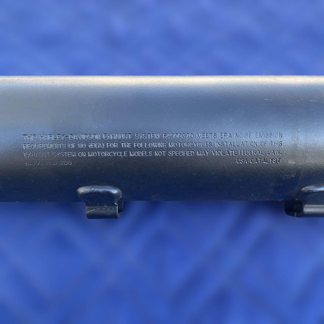 ハーレー スポーツスター 北米 マフラー 12mm パンチアウト