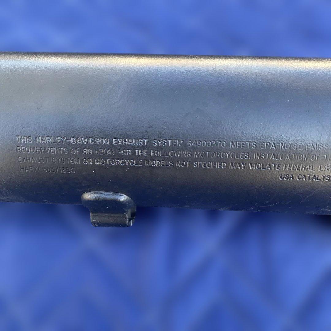 ハーレー スポーツスター 北米 マフラー 12mm パンチアウト