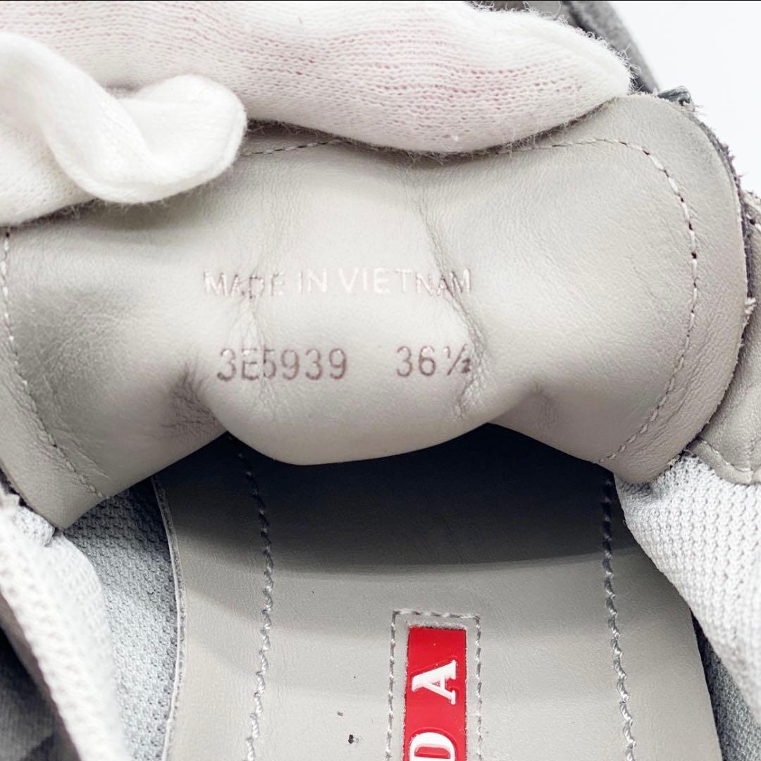 PRADAプラダ☆スウェードカモフラ柄スニーカー☆