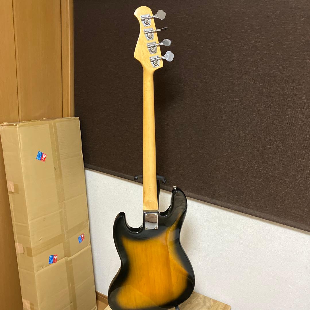 初期ロゴ　バッカス　ユニバース　BJB-300M 改ジャズベース　美中古品