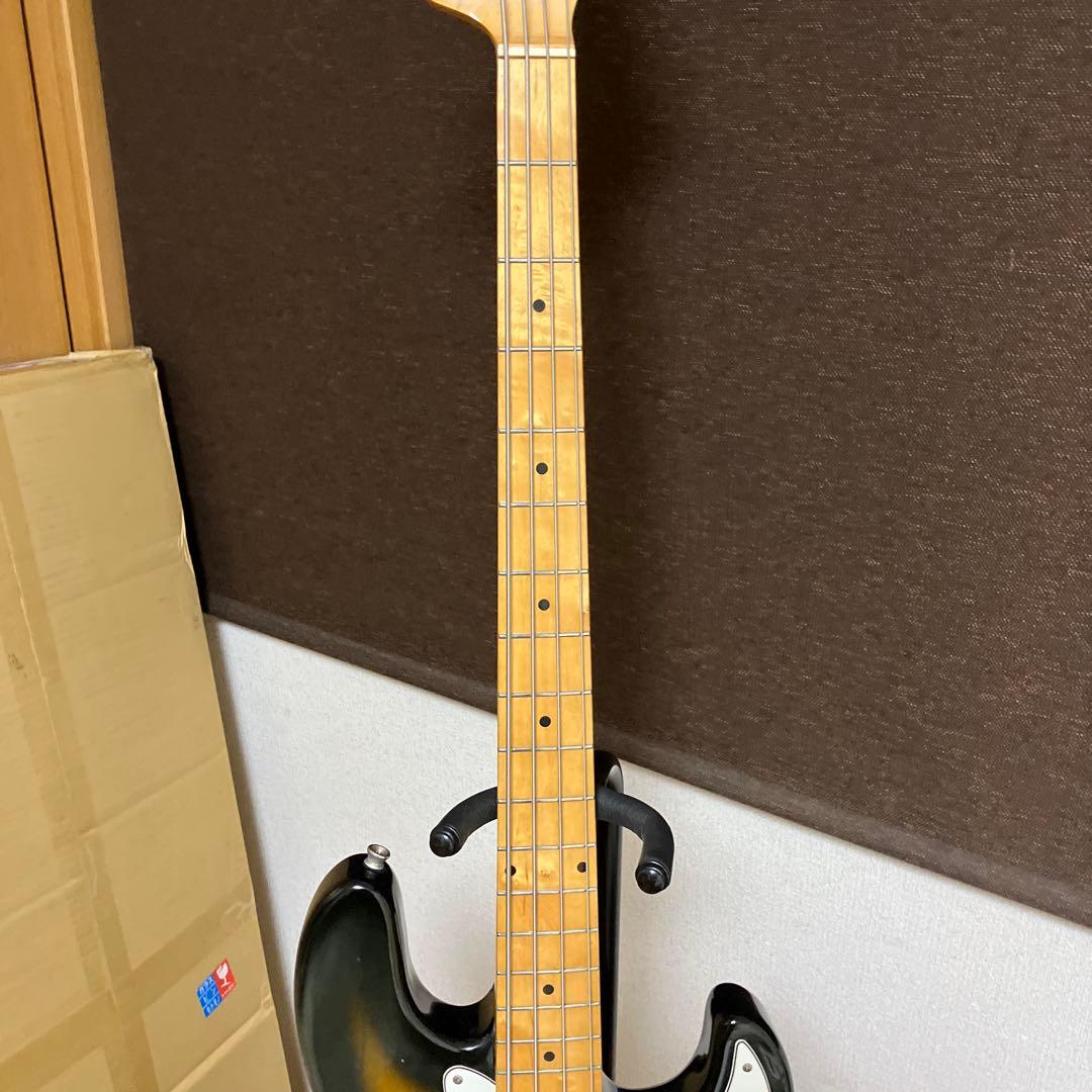 初期ロゴ　バッカス　ユニバース　BJB-300M 改ジャズベース　美中古品