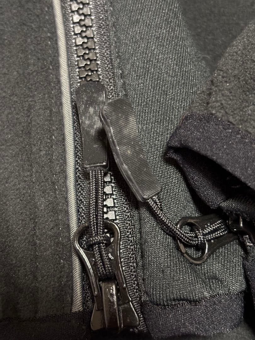 ハーレーダビットソン、スカルウインドプルーフ防風フリースジャケット、ブラック、M