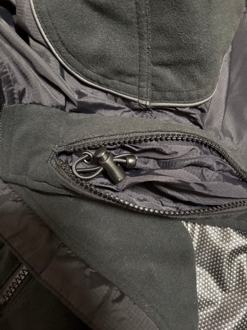 ハーレーダビットソン、スカルウインドプルーフ防風フリースジャケット、ブラック、M