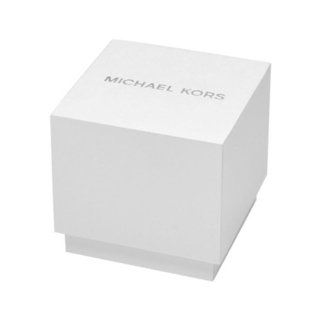 【新品】マイケルコース 腕時計 ホワイト ロゴ 白 シルバー シリコン ラバー