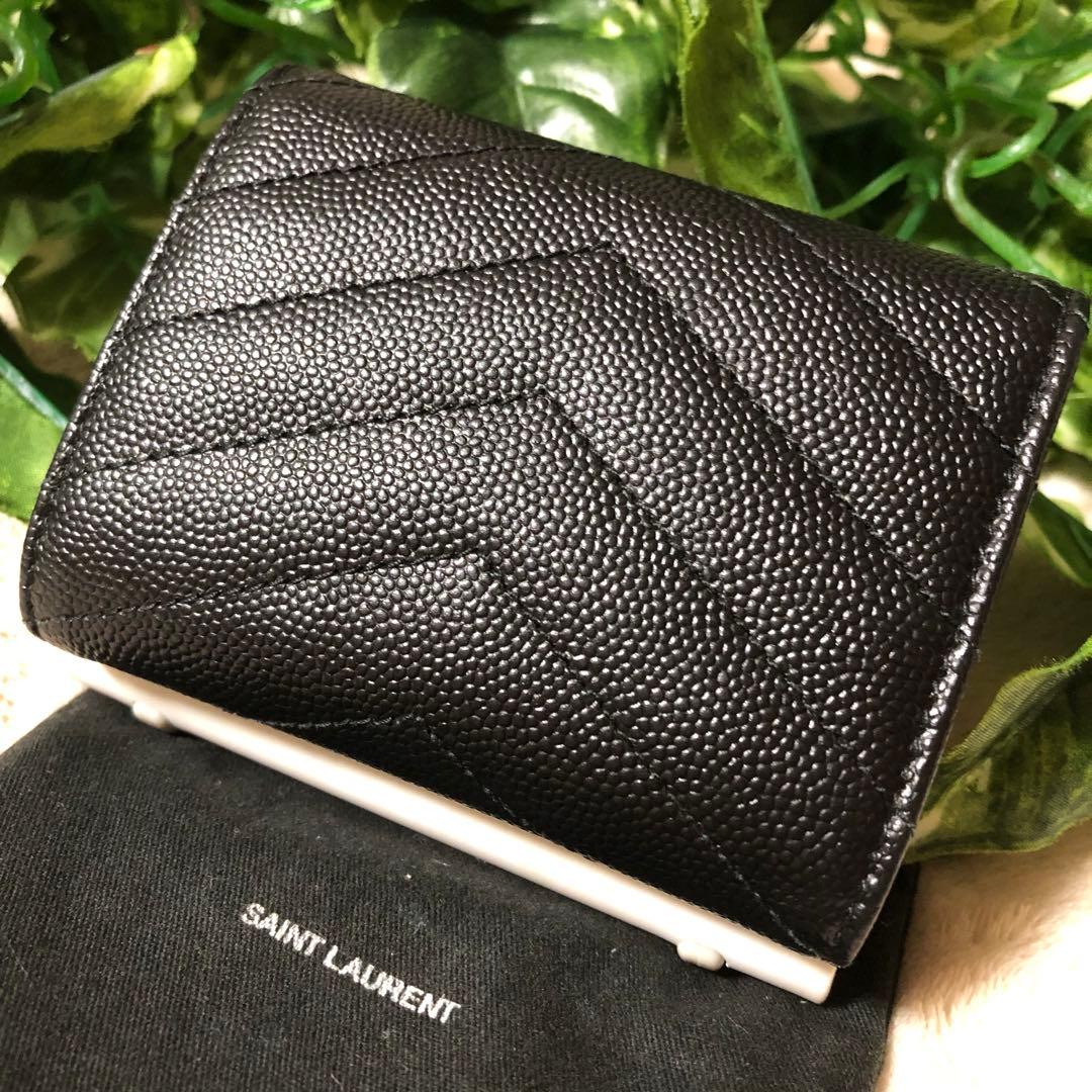 ちゅない　極美品♡ イヴサンローラン　キーケース　6連 キャビアスキン