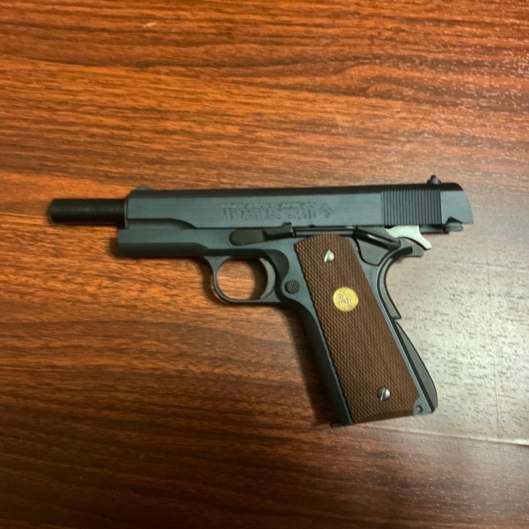 ガスガン　コルトシリーズ70 ケース付きガス漏れなし　 動作品