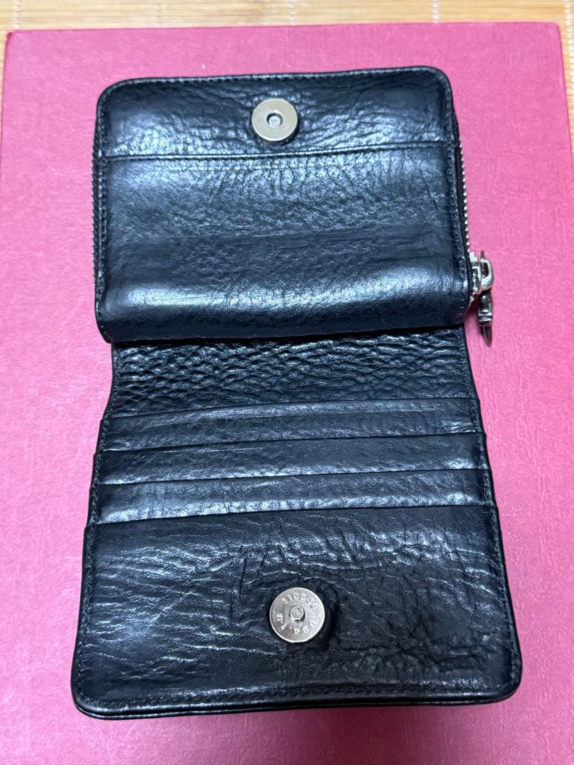 クロムハーツ スクエアジップビルウォレット