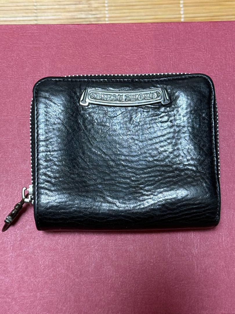 クロムハーツ スクエアジップビルウォレット