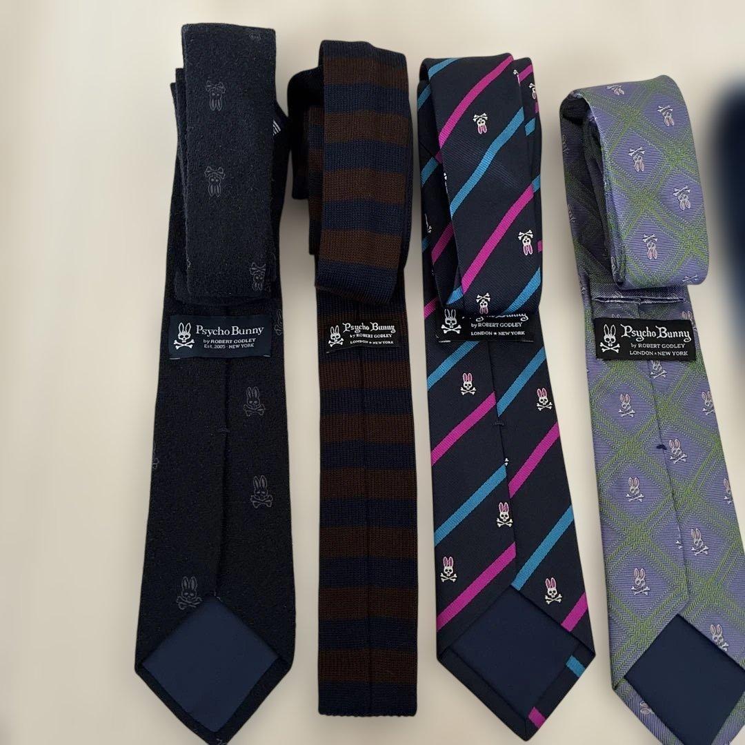 サイコバニー　ネクタイ6本セット
