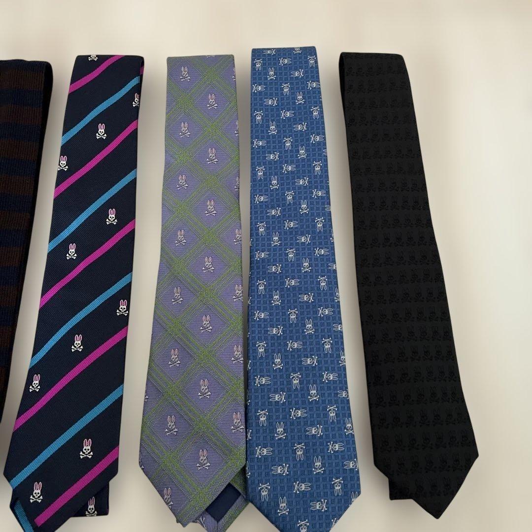 サイコバニー　ネクタイ6本セット