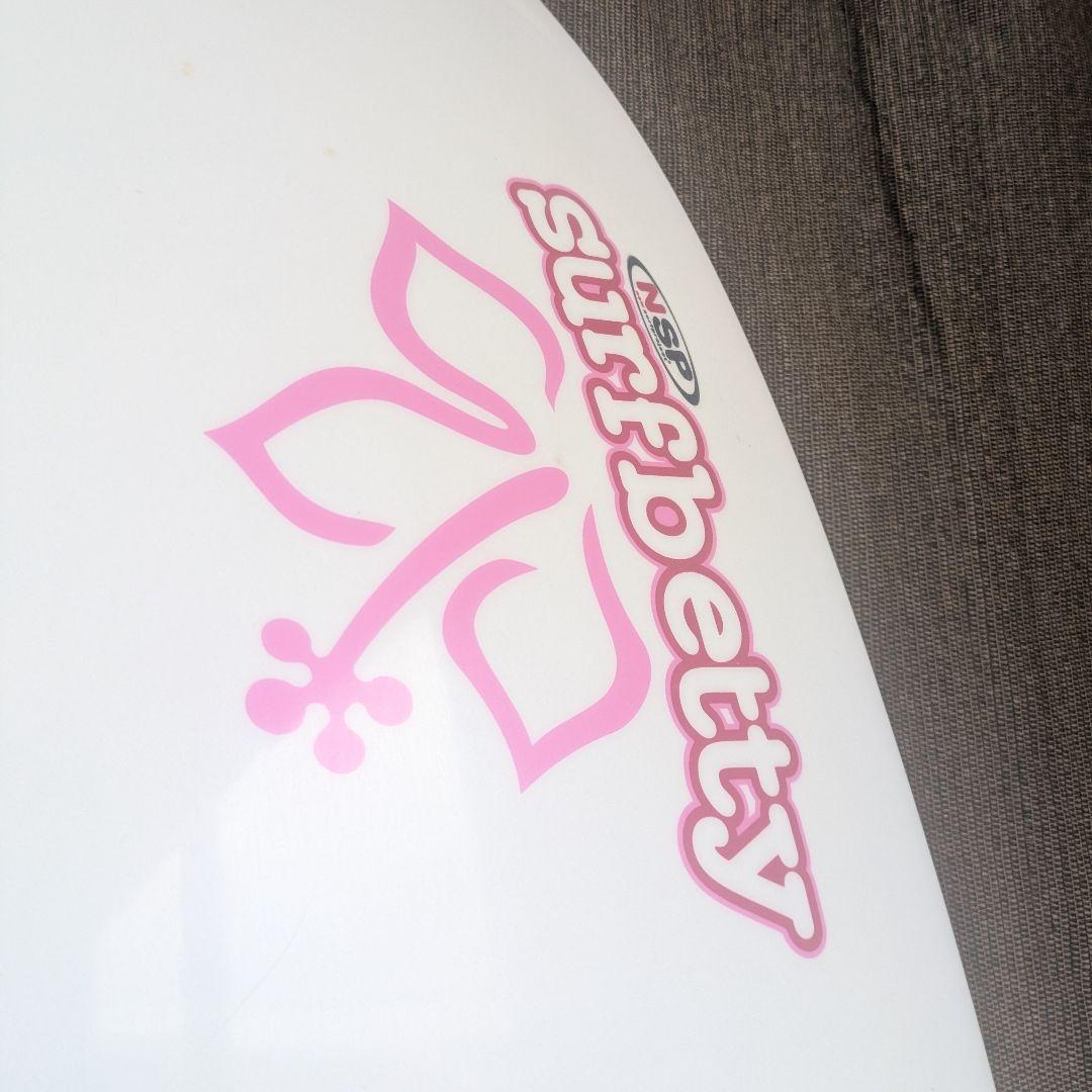 76 NSP Surf Betty ファンボード サーフボード ケース付 送料込