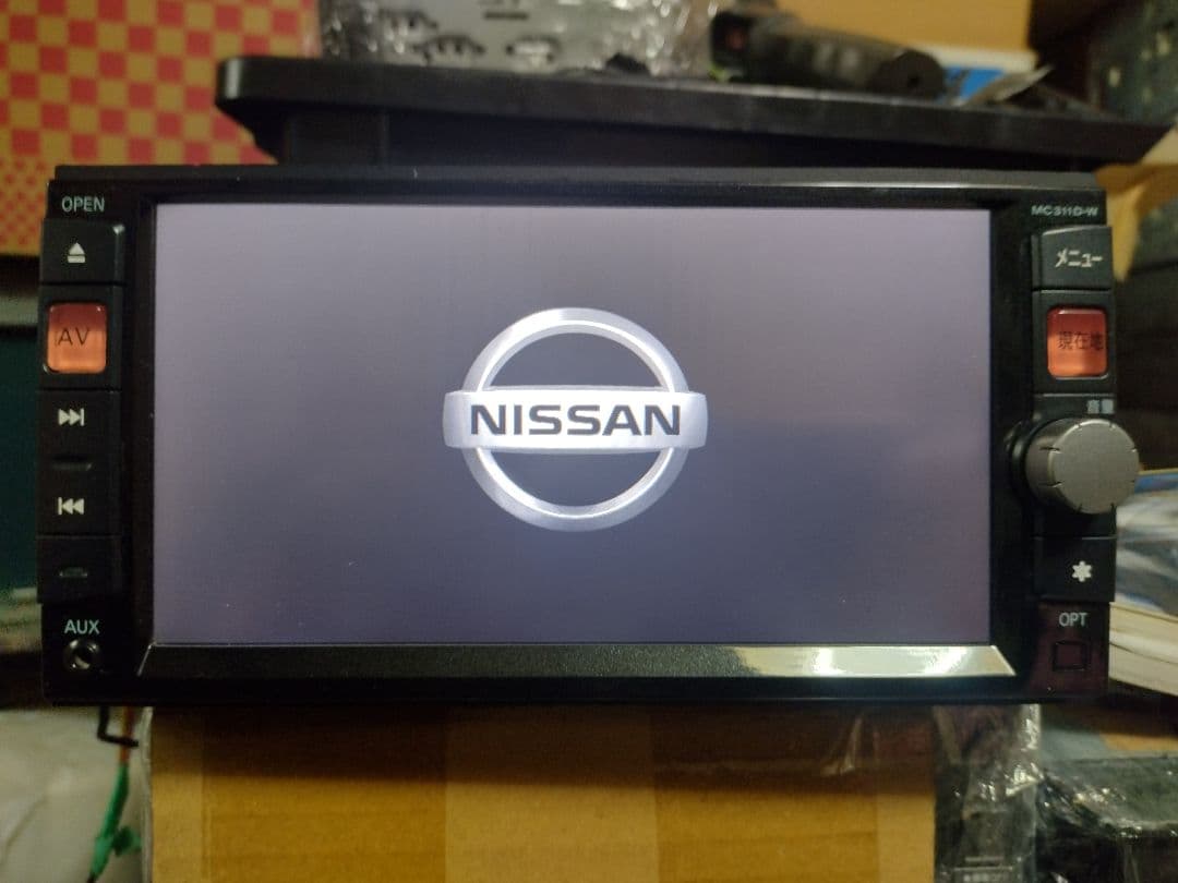日産純正ナビMC311D-W 中古品