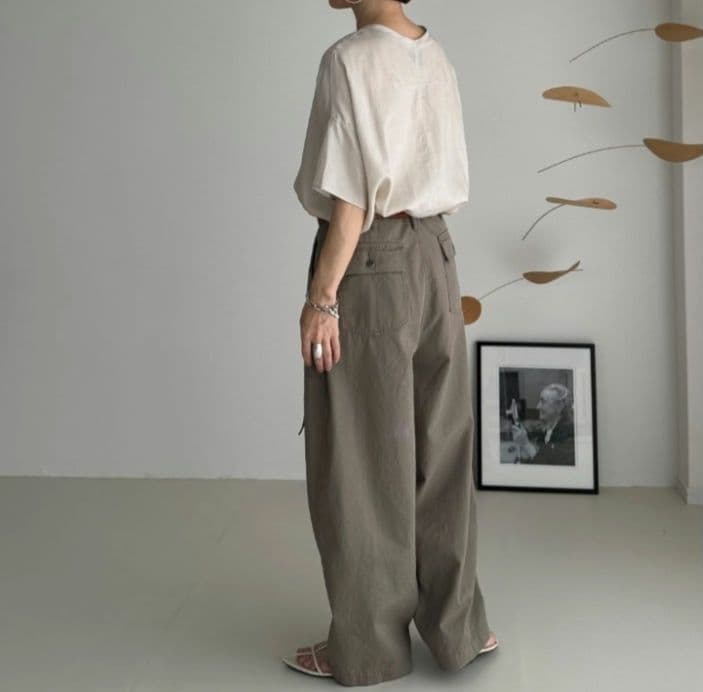 パンツ argue /ORGANIC COTTON MOV UTILITY PANTS