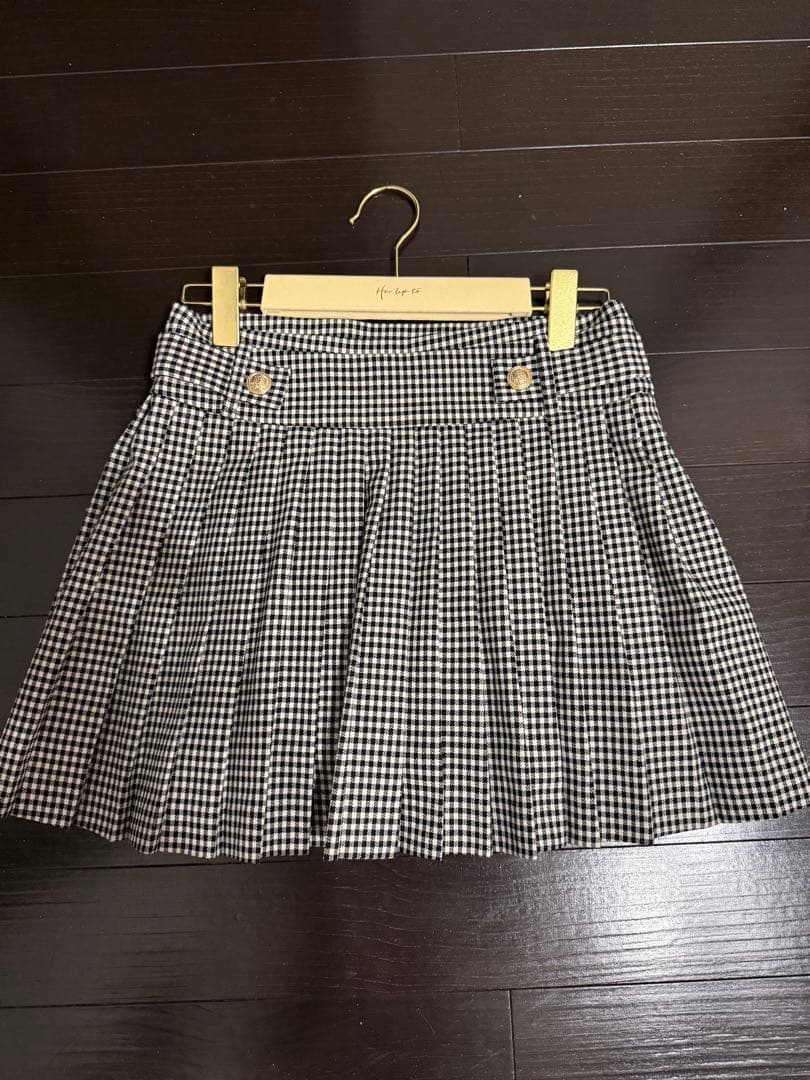 スカート herlipto Vienna Pleated Mini Skirt
