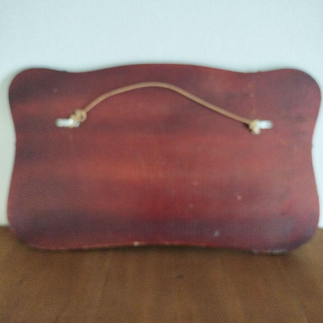 イギリスアンティーク　カッティングミラー　英国アンティーク