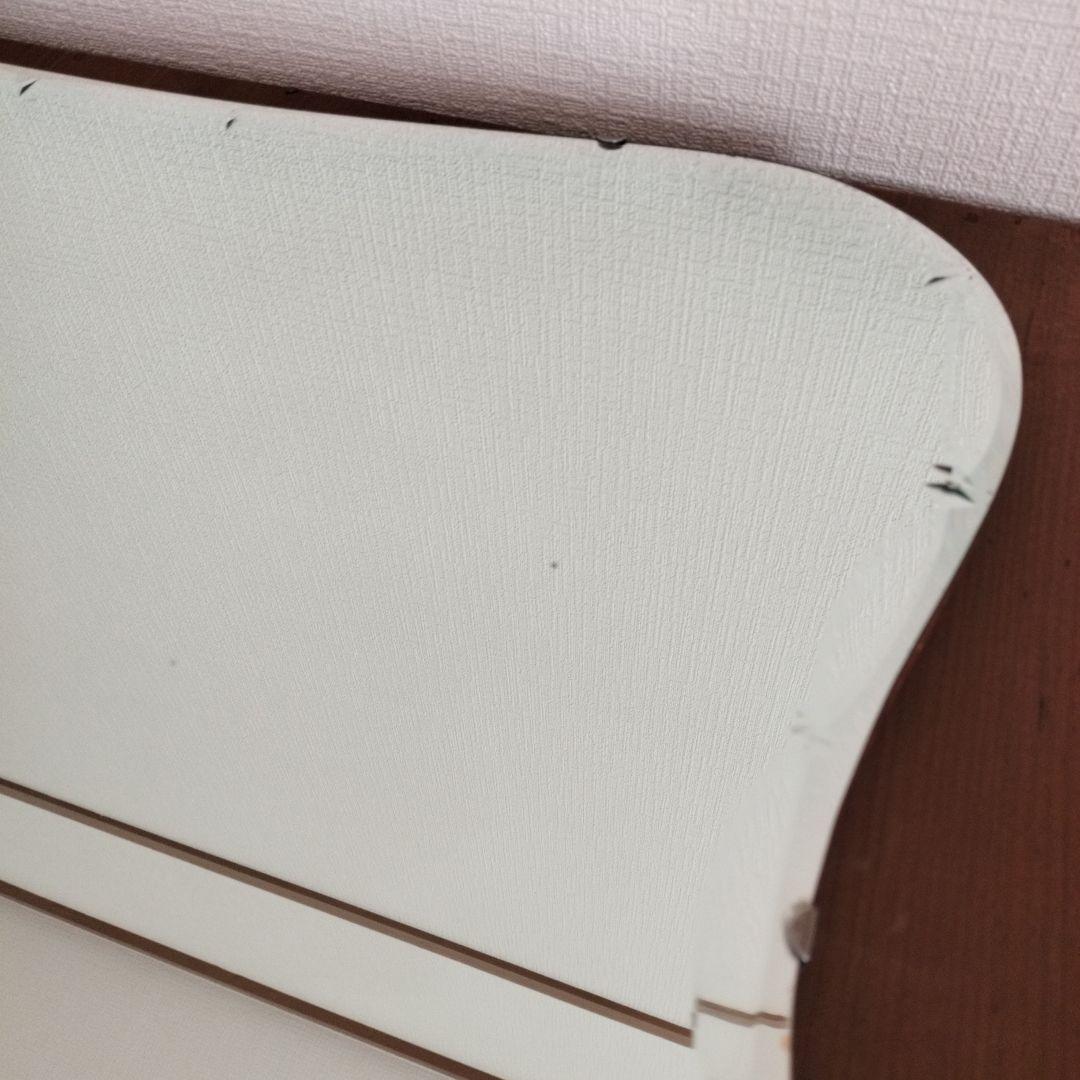 イギリスアンティーク　カッティングミラー　英国アンティーク