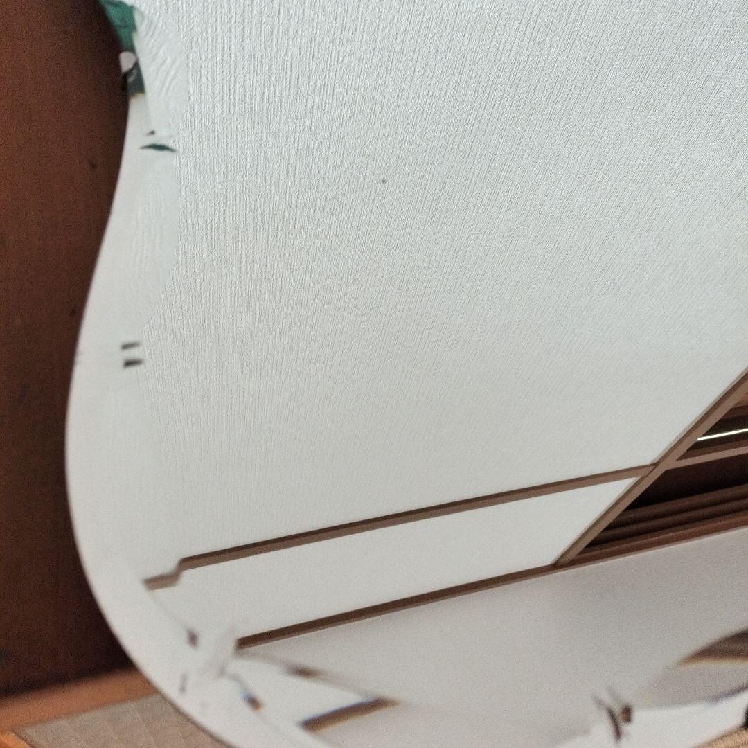 イギリスアンティーク　カッティングミラー　英国アンティーク