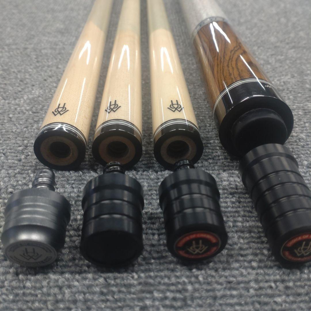 HOW CUE　ハオキュー　ボコテ　3シャフト　付属品多数　ビリヤード