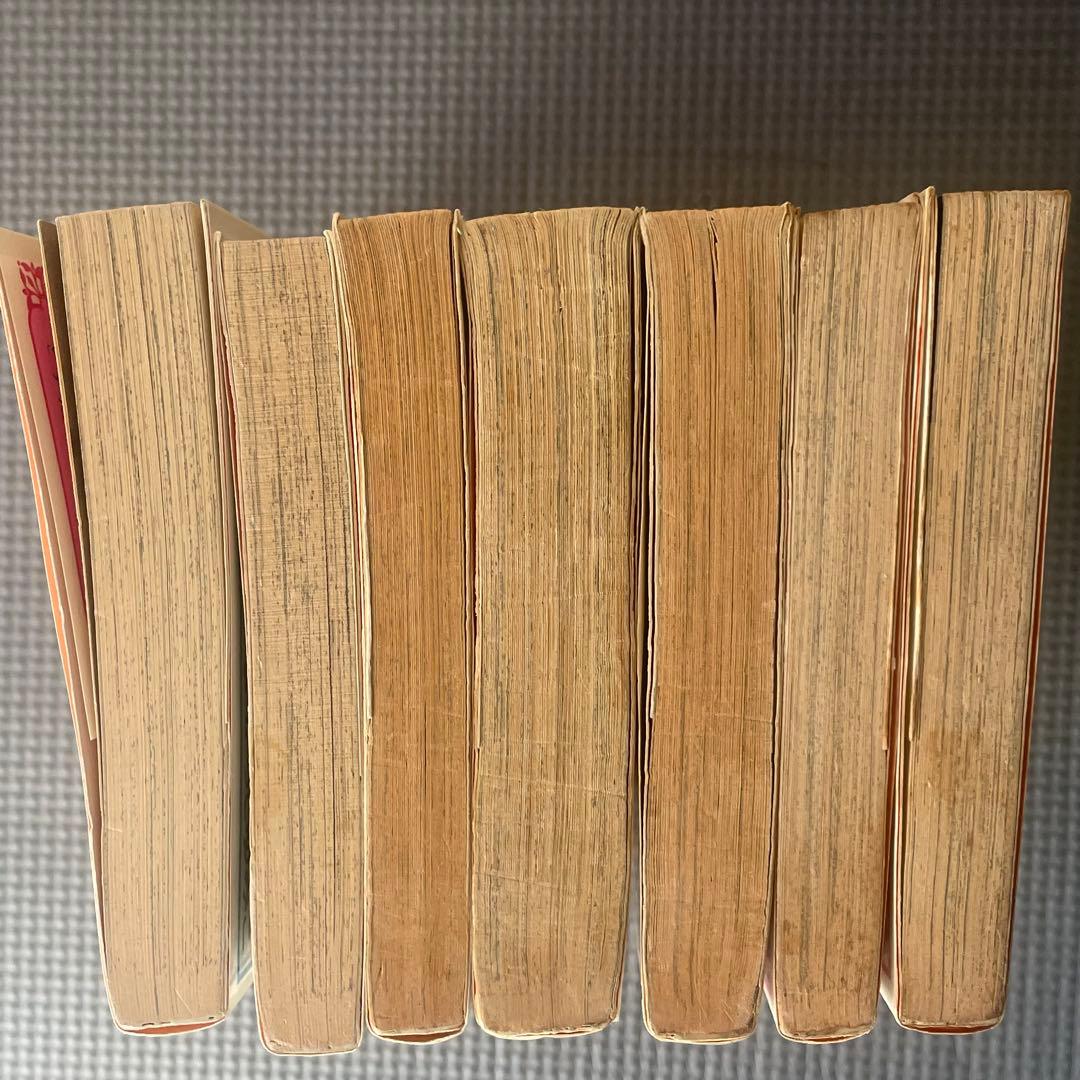 黒文字5冊赤文字2冊キャンディ・キャンディ　1〜7巻 3巻のみイラスト表紙