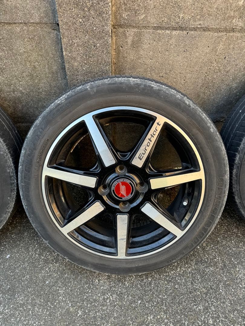 EuroHart 15x5J ホイール 4本セット