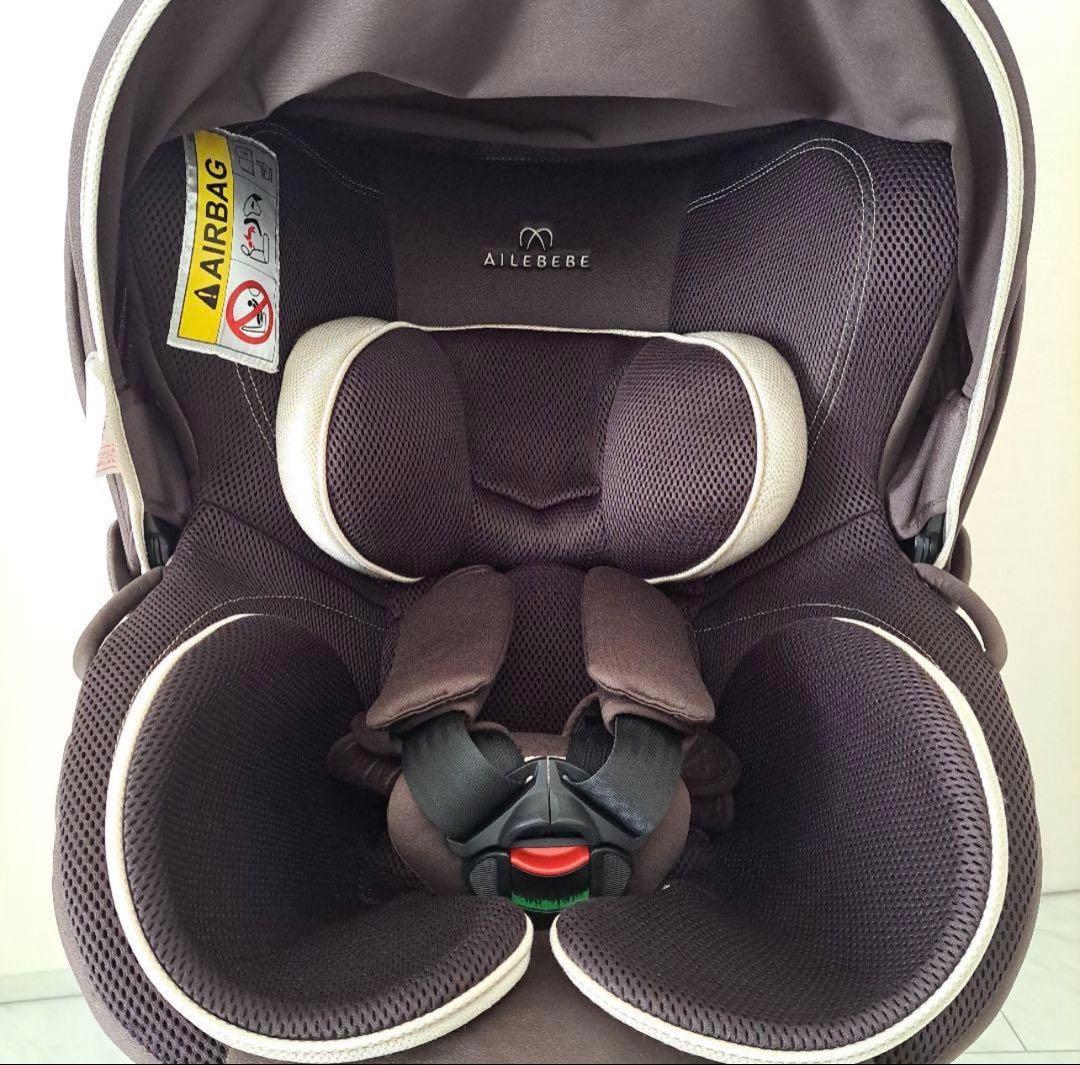 エールベベ クルット4i グランス チャイルドシート回転式 ISOFIXブラウン