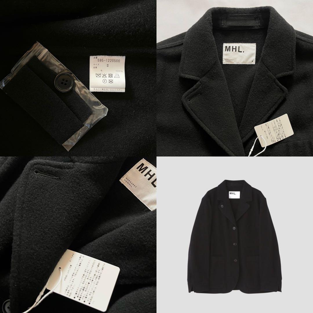 新品 マーガレットハウエル フェルテッドシェットランドウールジャケット5.3万