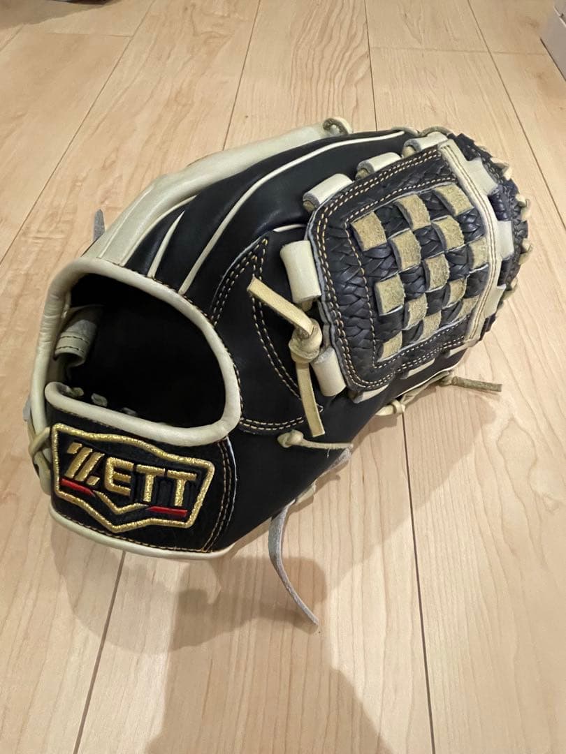 ZETT 軟式グローブ グラブ　源田モデル　ゼット　内野