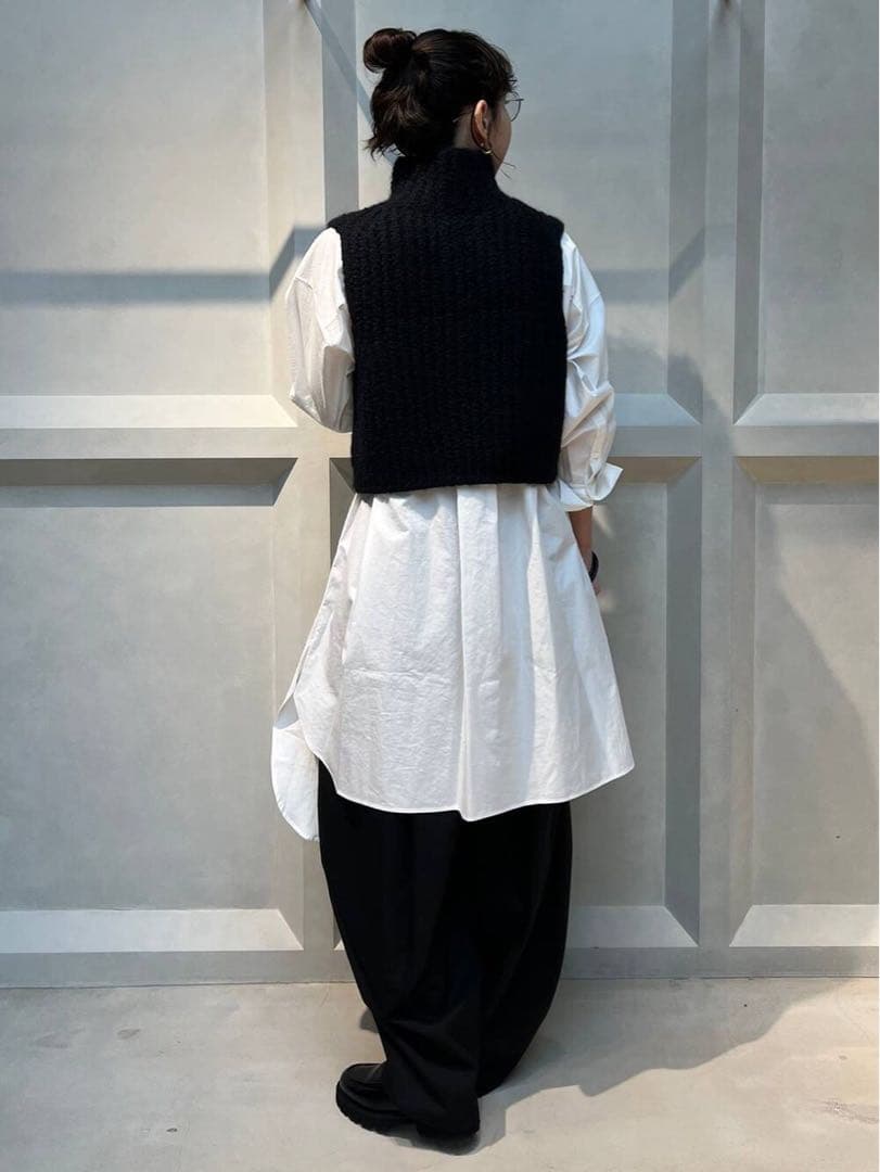 Curensology ブークレジップニットベスト