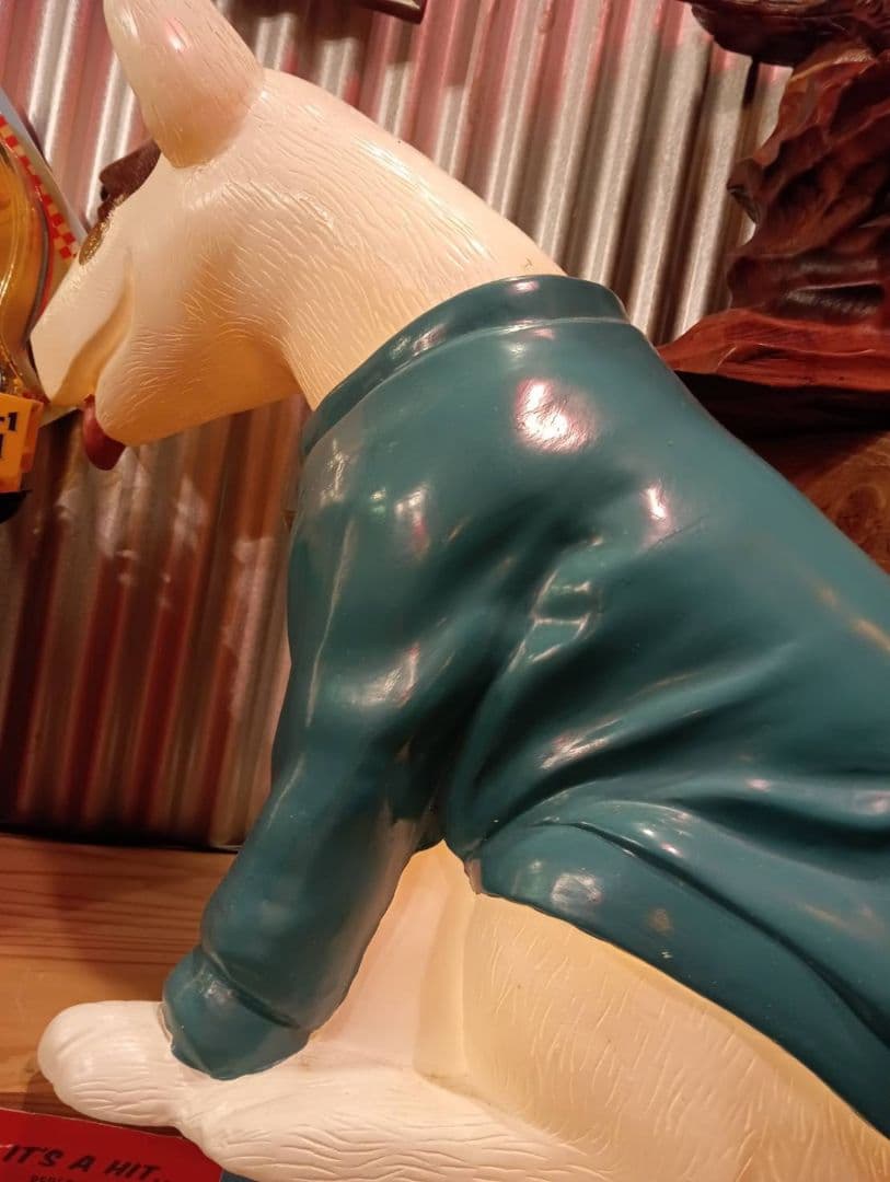 バドワイザー スパッズマッケンジー ランプ ブルテリア バドライト　犬