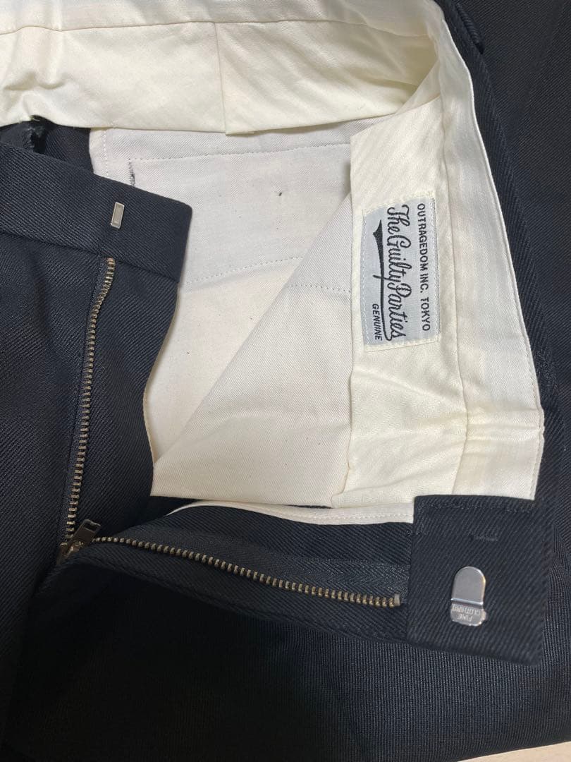 新品未使用品　wackomaria黒 チノパン 未使用タグ付き　Lサイズ