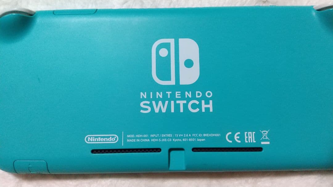 Nintendo Switch Lite ターコイズ 動作品 スティック未使用