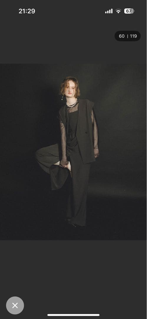 Manish vest setup et.UNIVER パンツドレス　お呼ばれ