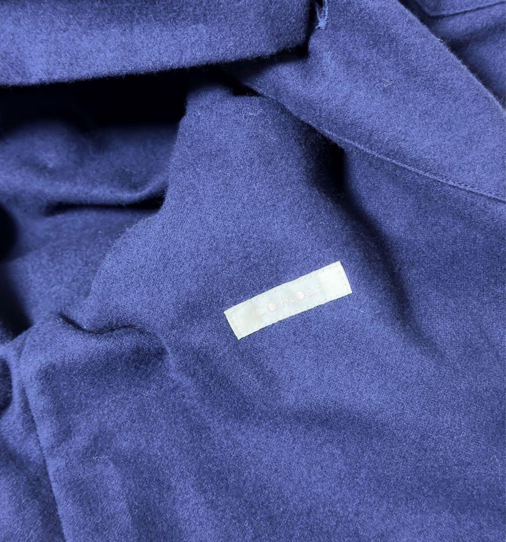 M*x様 COMOLI コットンネルワークジャケット ロイヤルブルー 2