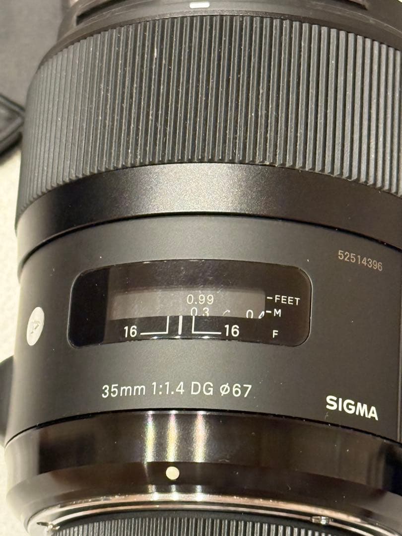 レンズ(単焦点) SIGMA 35mm F1.4 DG ART Nikon F
