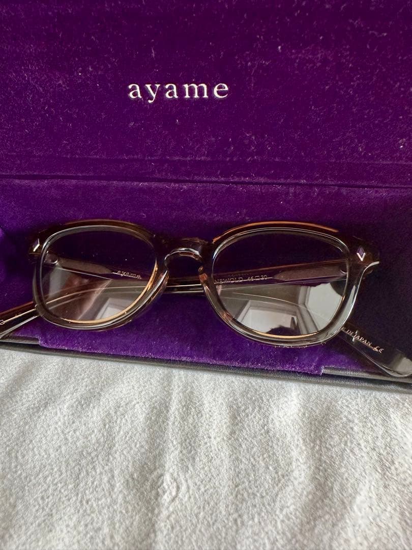 ayame NEWOLD 46 サングラス 眼鏡 度なし カラーレンズ