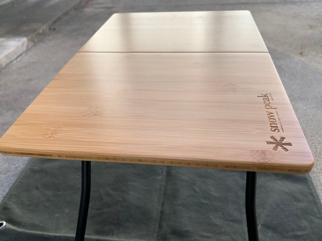 スノーピーク FES-132 Myテーブル竹 ブラック雪峰祭 限定商品