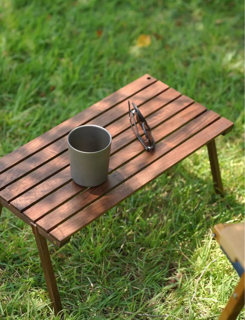 テーブル・チェア・ハンモック assemble mini table WG ( walnut gold )