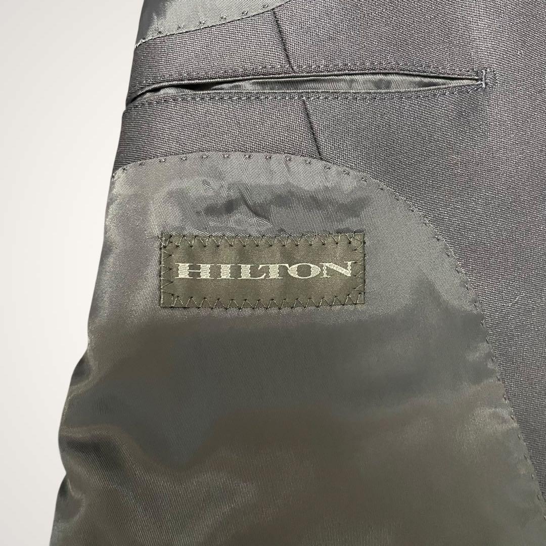 HILTON ヒルトン スーツ 上下セット A6 ネイビー✨極美品 高級ウール