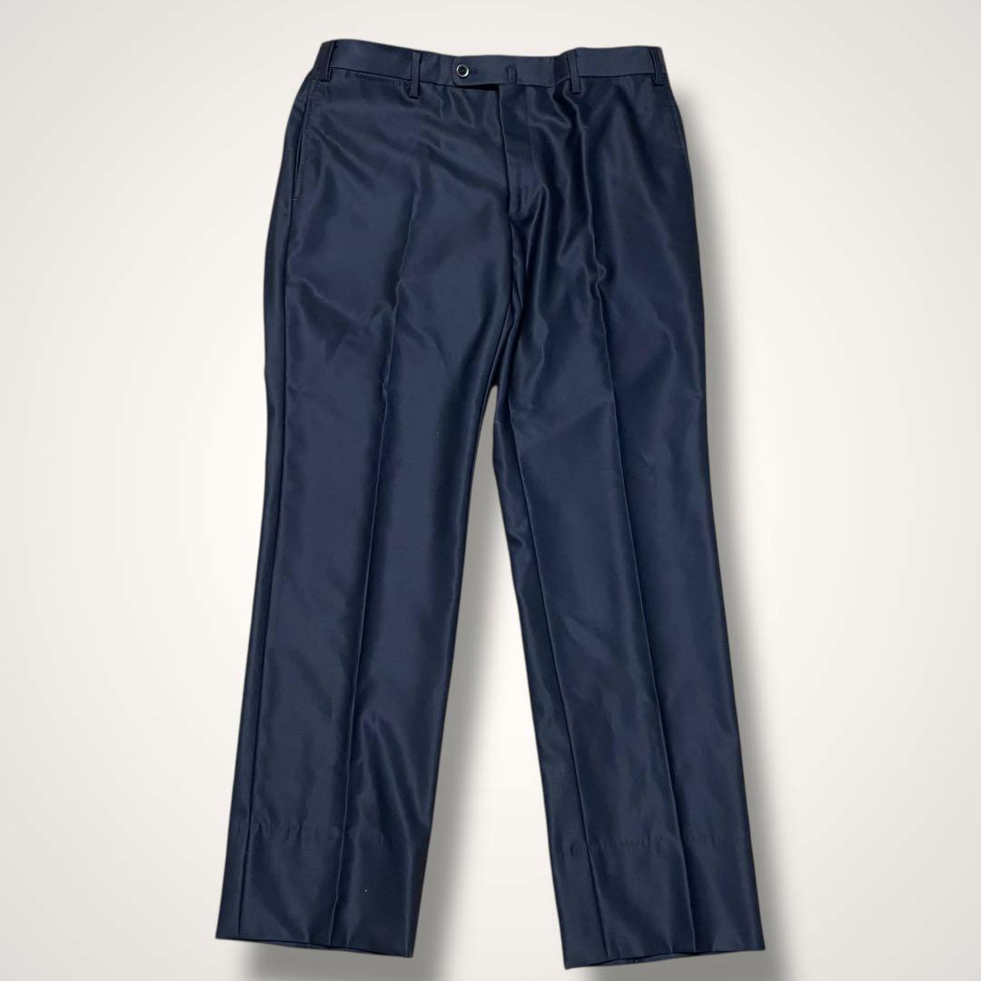 HILTON ヒルトン スーツ 上下セット A6 ネイビー✨極美品 高級ウール