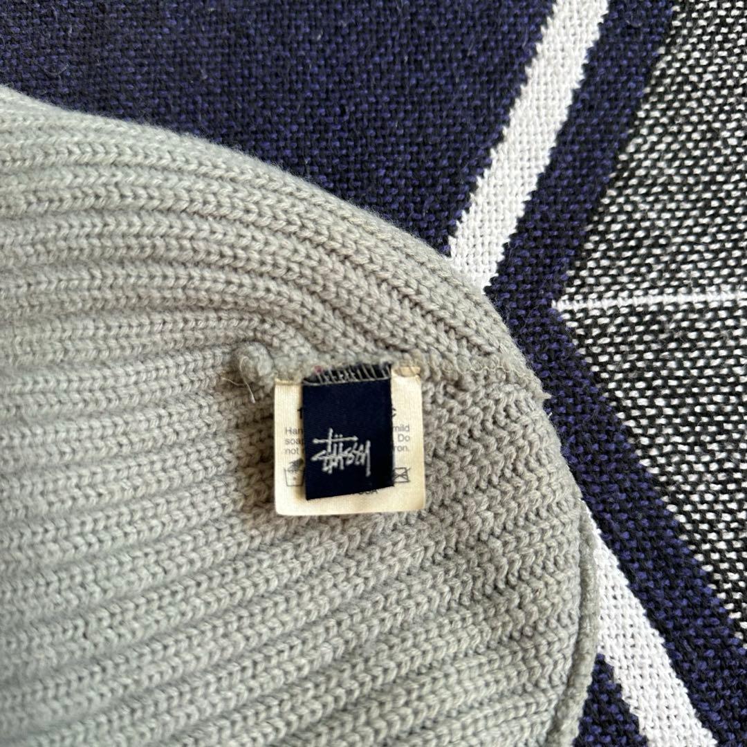 帽子 90s old stussy Acryl beanie Knit cap USA