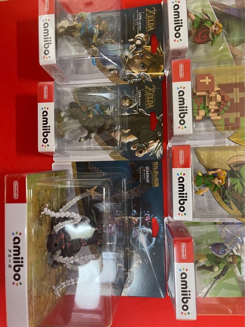 新品未使用★ゼルダの伝説シリーズ★amiibo10点セット☆