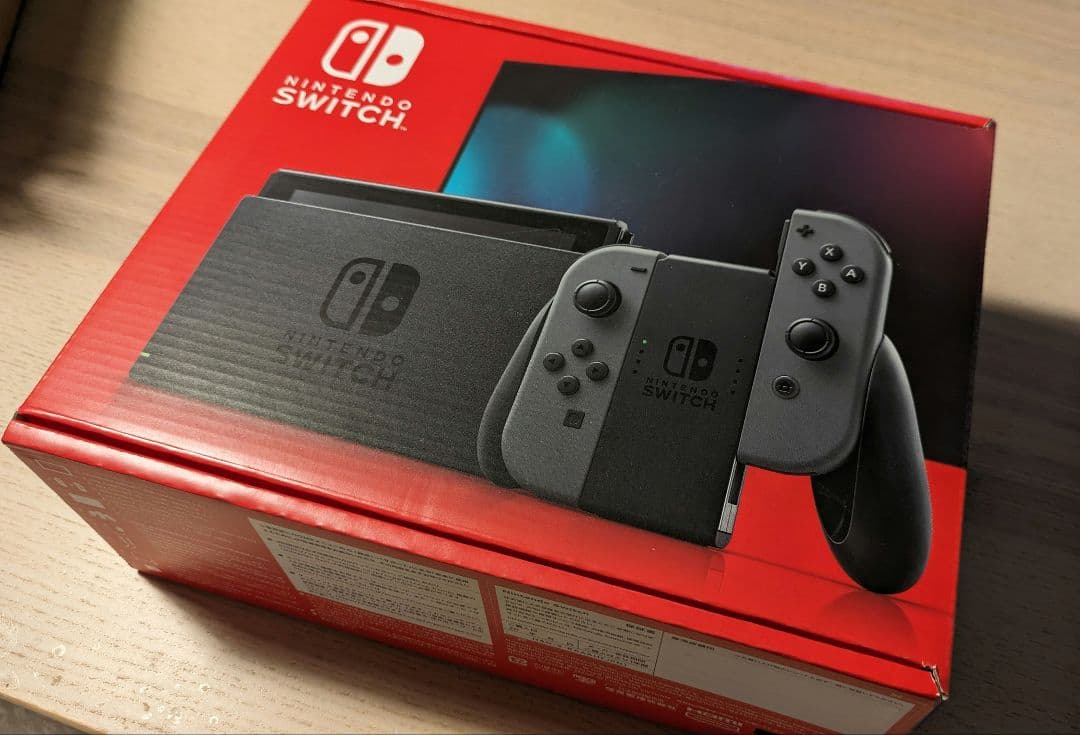 【新品未使用未開封】Nintendo Switch グレー 本体