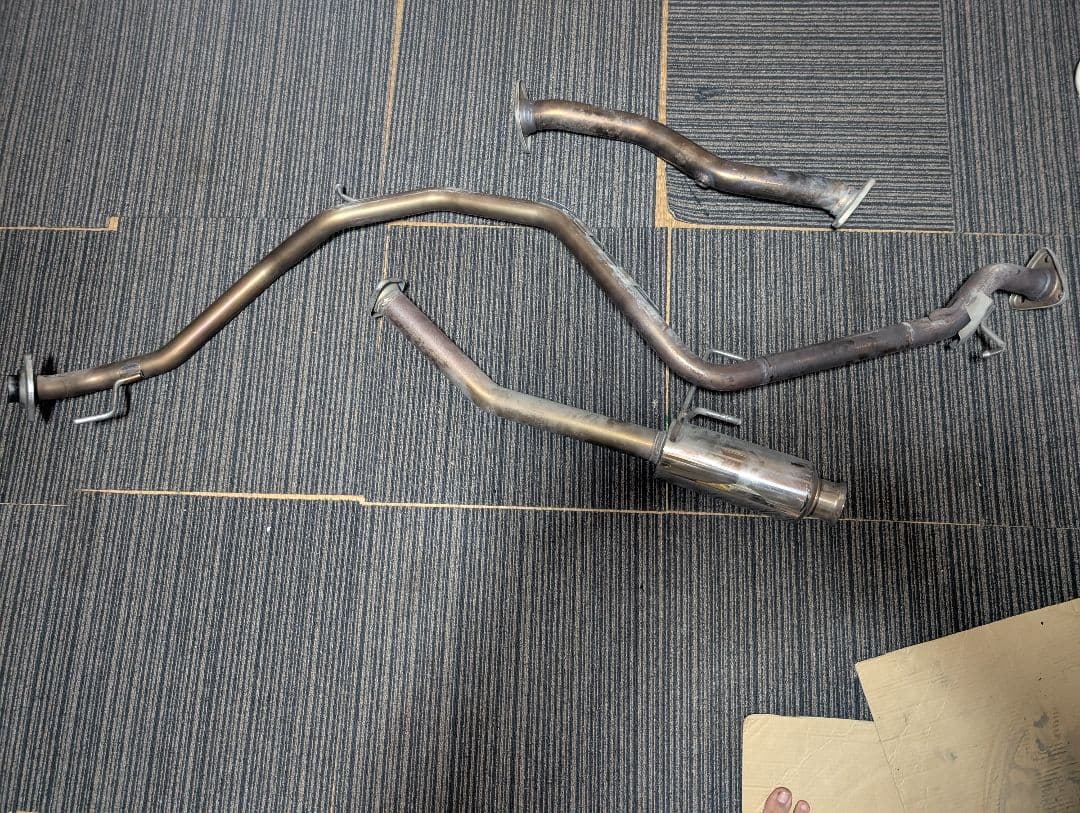 CR-Z フルストレートマフラー