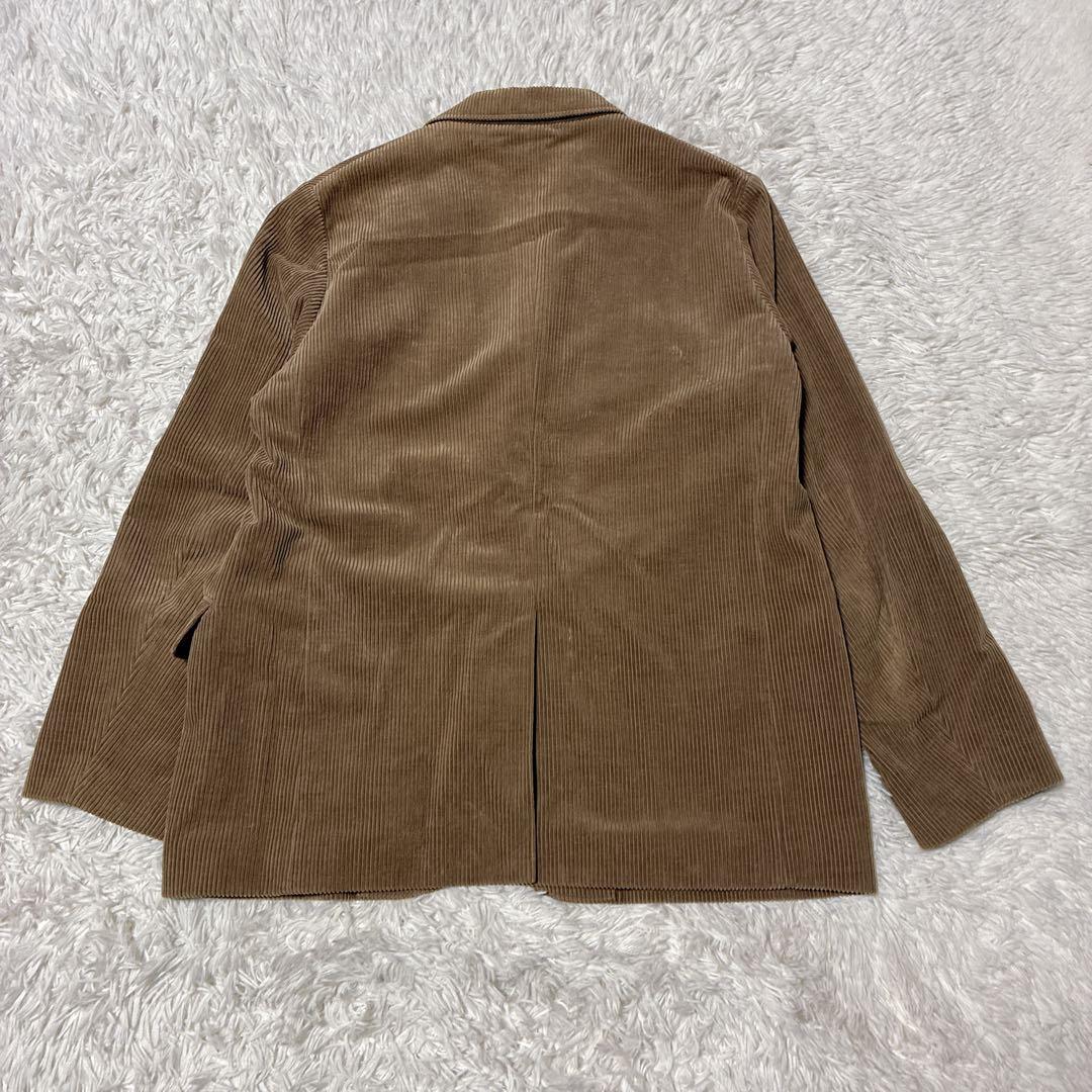 美品/XL位⭐️オーラリー　テーラードジャケット　コーデュロイ キャメル　日本製
