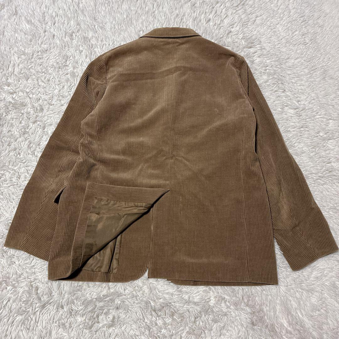 美品/XL位⭐️オーラリー　テーラードジャケット　コーデュロイ キャメル　日本製