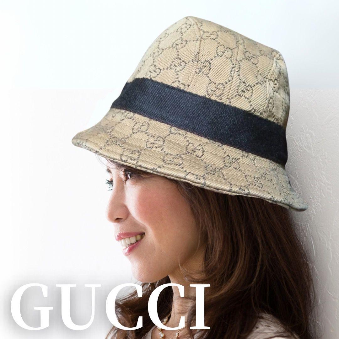 GUCCI/CG柄/バケット/コットン
