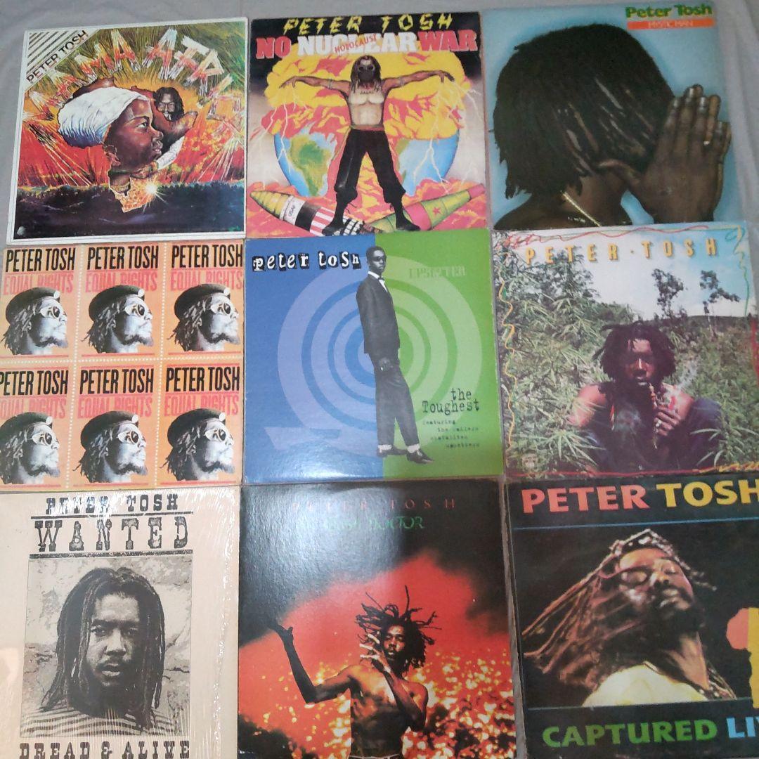 Peter Tosh レゲエLPレコードコレクション９枚セット