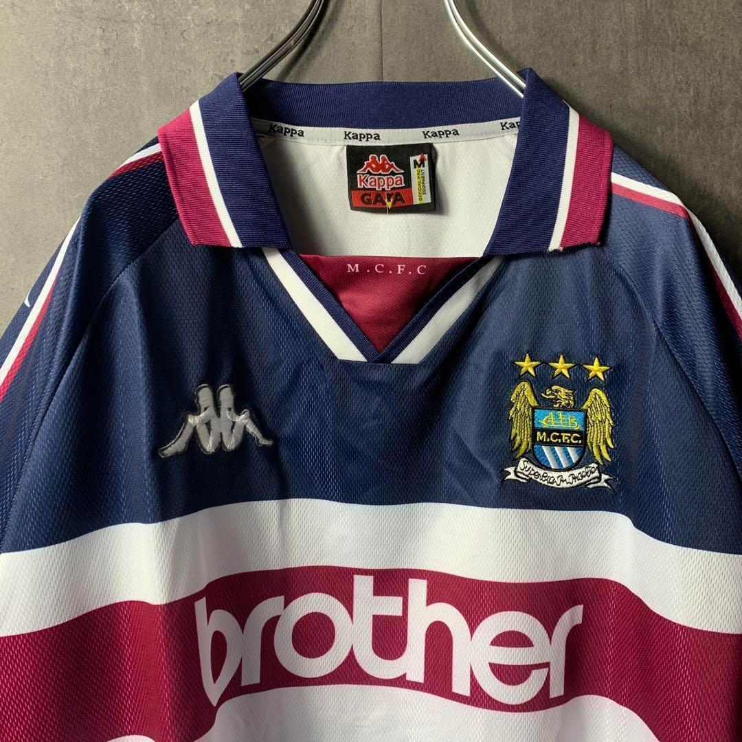 【★マンチェスターシティ】 カッパ サッカー レトロ ユニフォーム 97年 希少